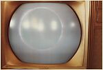 [Three Studies of a Television Set: Total Eclipse of Sun], Mary K. Nickerson (American, active 1970s), Chromogenic prints