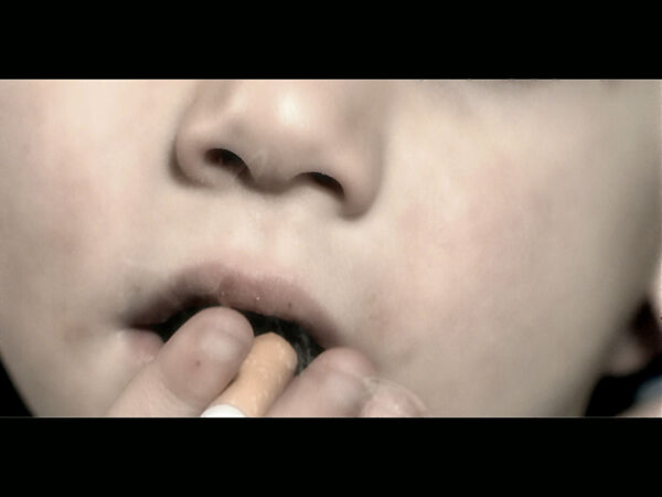 When I Grow Up I Want to Be a Cooker, Maria Marshall (British, born India, 1966), Single-channel digital video, transferred from 35mm film, color, silent, 19 sec.