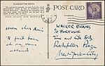 [Postcards Addressed to Walker Evans and Filed by the Artist with his Collection of Postcards], Walker Evans (American, St. Louis, Missouri 1903–1975 New Haven, Connecticut), Photomechanical prints