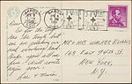[Postcards Addressed to Walker Evans and Filed by the Artist with his Collection of Postcards], Walker Evans (American, St. Louis, Missouri 1903–1975 New Haven, Connecticut), Photomechanical prints