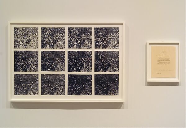 Duration Piece #11, Bradford, Massachusetts, Douglas Huebler (American, 1924–1997), Gelatin silver prints and text 