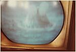 [Three Studies of a Television Set: Apollo 13 Splashdown], Mary K. Nickerson (American, active 1970s), Chromogenic prints
