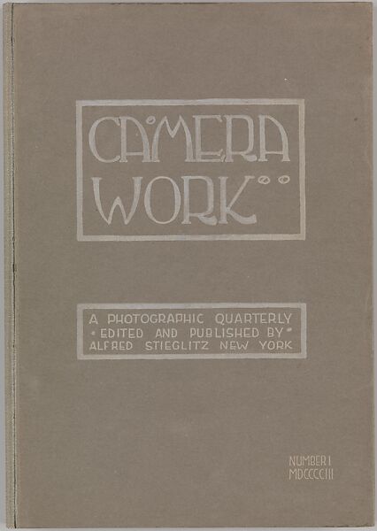 Alfred Stieglitz | Camera Work, No. 1 | The Metropolitan Museum of Art