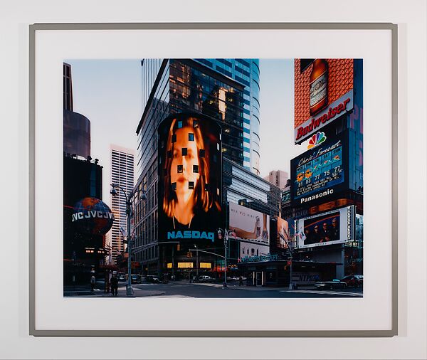 Times Square, New York, Thomas Struth (German, born Geldern, 1954), Chromogenic print 