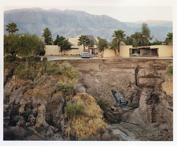 After a Flash Flood, Rancho Mirage, California, July 1979, Joel Sternfeld (American, born 1944), Chromogenic print 