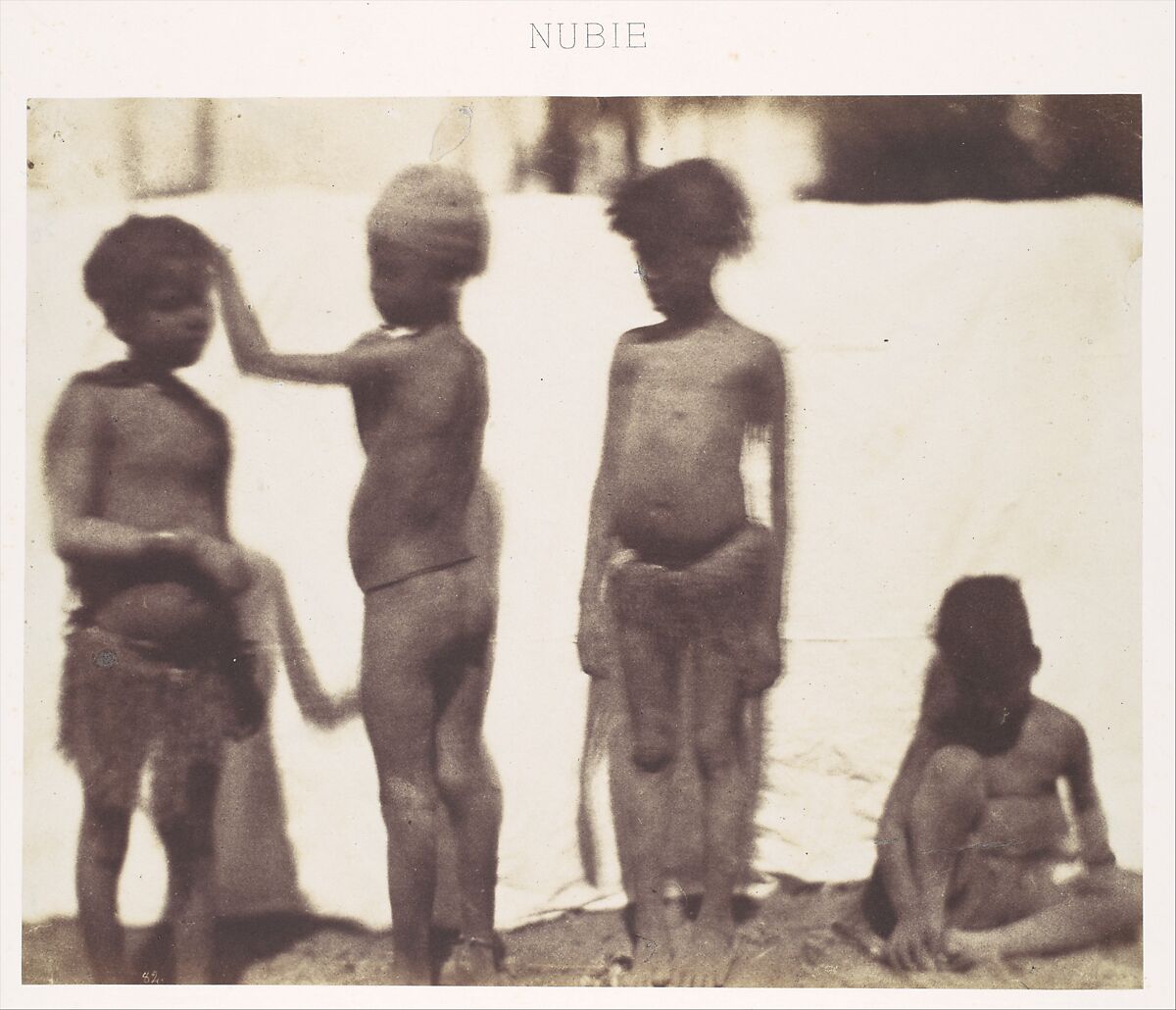[Children from the Village of Kalabshah, Nubia]