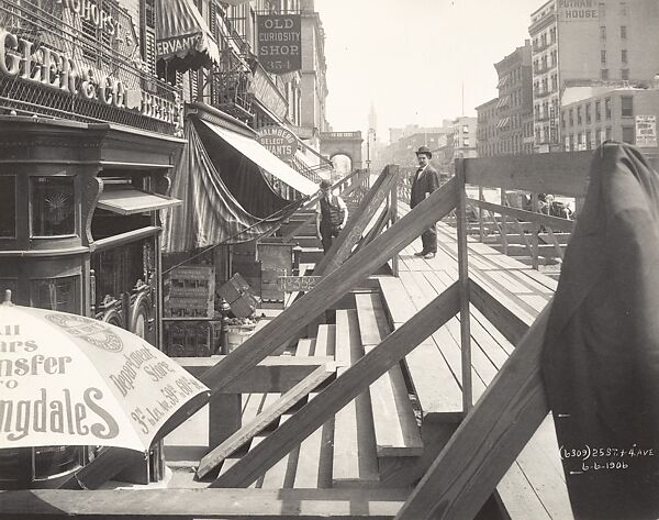 [Interborough Rapid Transit (IRT) Construction, 25th Street and Fourth Avenue, New York City]