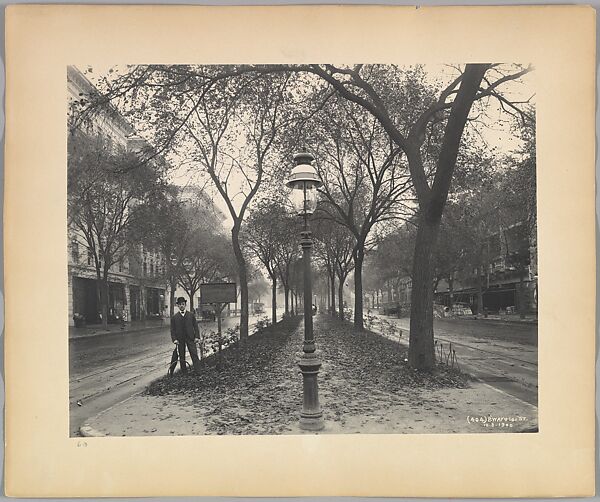 [Interborough Rapid Transit (IRT) Construction, Broadway Looking North at 101st Street, New York City], William B. (American, active ca. 1900–1939), Platinum print 