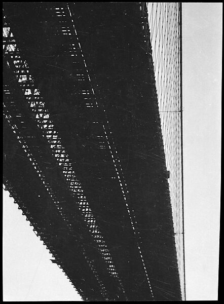 [Brooklyn Bridge, New York], Walker Evans (American, St. Louis, Missouri 1903–1975 New Haven, Connecticut), Film negative 