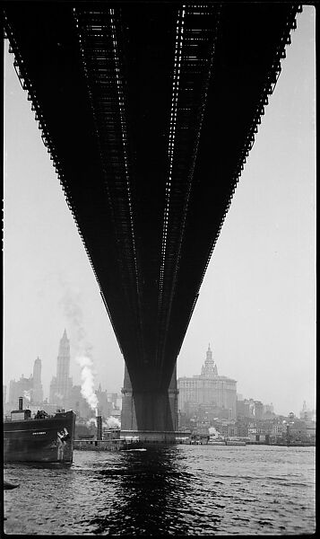 [Brooklyn Bridge, New York City], Walker Evans (American, St. Louis, Missouri 1903–1975 New Haven, Connecticut), Film negative 