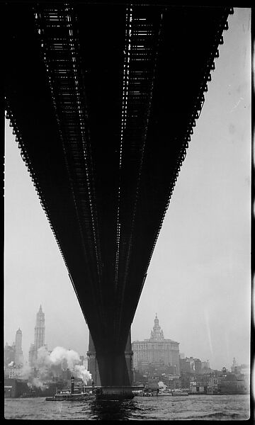 [Brooklyn Bridge, New York City], Walker Evans (American, St. Louis, Missouri 1903–1975 New Haven, Connecticut), Film negative 