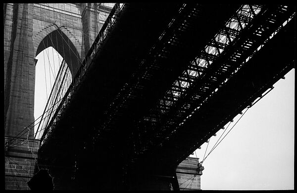 [Brooklyn Bridge, New York], Walker Evans (American, St. Louis, Missouri 1903–1975 New Haven, Connecticut), Film negative 