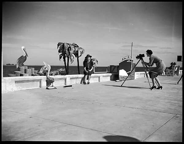 [Resort Photographer at Work, Florida], Walker Evans (American, St. Louis, Missouri 1903–1975 New Haven, Connecticut), Film negative 