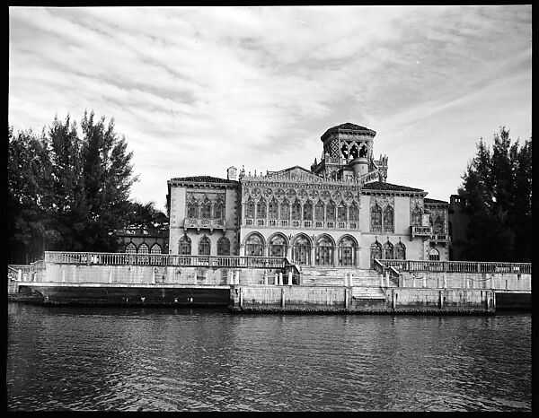 [Renaissance Revival House, Ca' d'Zan, Near Sarasota, Florida], Walker Evans (American, St. Louis, Missouri 1903–1975 New Haven, Connecticut), Film negative 