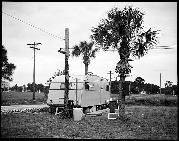 [Trailer in Camp, Sarasota, Florida], Walker Evans (American, St. Louis, Missouri 1903–1975 New Haven, Connecticut), Film negative 