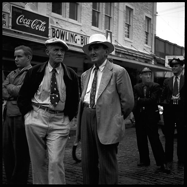 [Men on Street, Tampa, Florida], Walker Evans (American, St. Louis, Missouri 1903–1975 New Haven, Connecticut), Film negative 