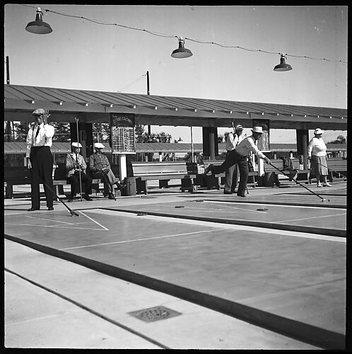[Shuffleboard Players, Sarasota, Florida]