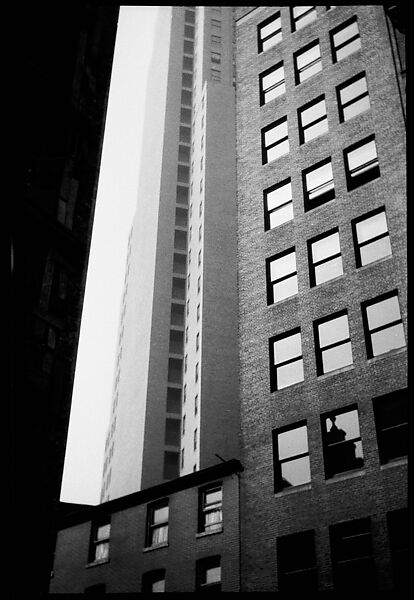 [High-Rises, Including International Telephone Building, from South William Street, New York], Walker Evans (American, St. Louis, Missouri 1903–1975 New Haven, Connecticut), Film negative 