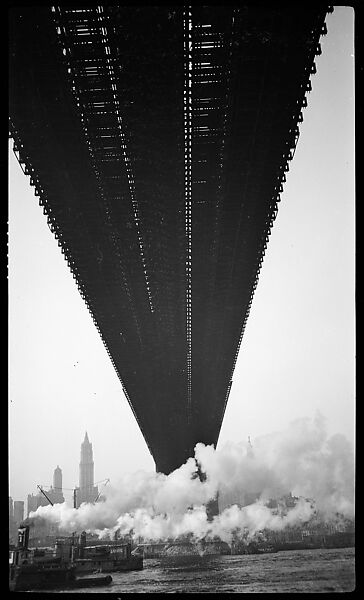 [Brooklyn Bridge, New York City], Walker Evans (American, St. Louis, Missouri 1903–1975 New Haven, Connecticut), Film negative 
