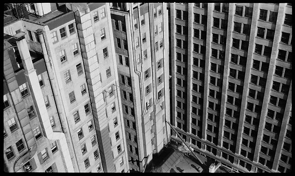 [Skyscrapers, New York City], Walker Evans (American, St. Louis, Missouri 1903–1975 New Haven, Connecticut), Film negative 