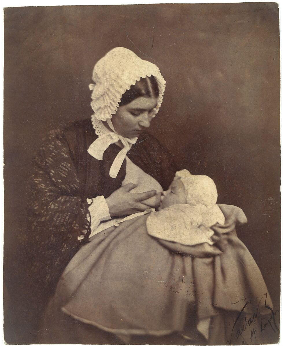 Nadar [paul Nadar At The Breast Of His Wet Nurse] The Metropolitan