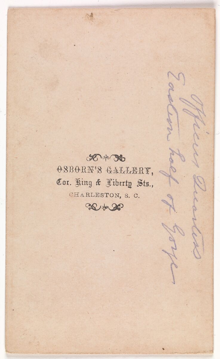 The Evacuation of Fort Sumter, Osborn's Gallery (American, active Charleston, South Carolina, 1850s–1860s), Albumen silver prints from glass negatives