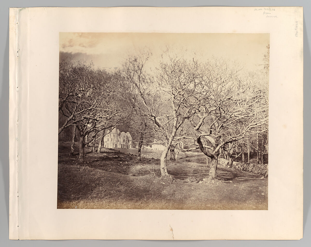 Glen Forsa, Isle of Mull, Horatio Ross (British, Rossie Castle, near Montrose, Scotland 1801–1886 Scotland), Albumen silver print from glass negative 