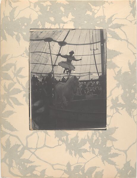 In the Circus, Harry Cogswell Rubincam (American, 1871–1940), Platinum print 