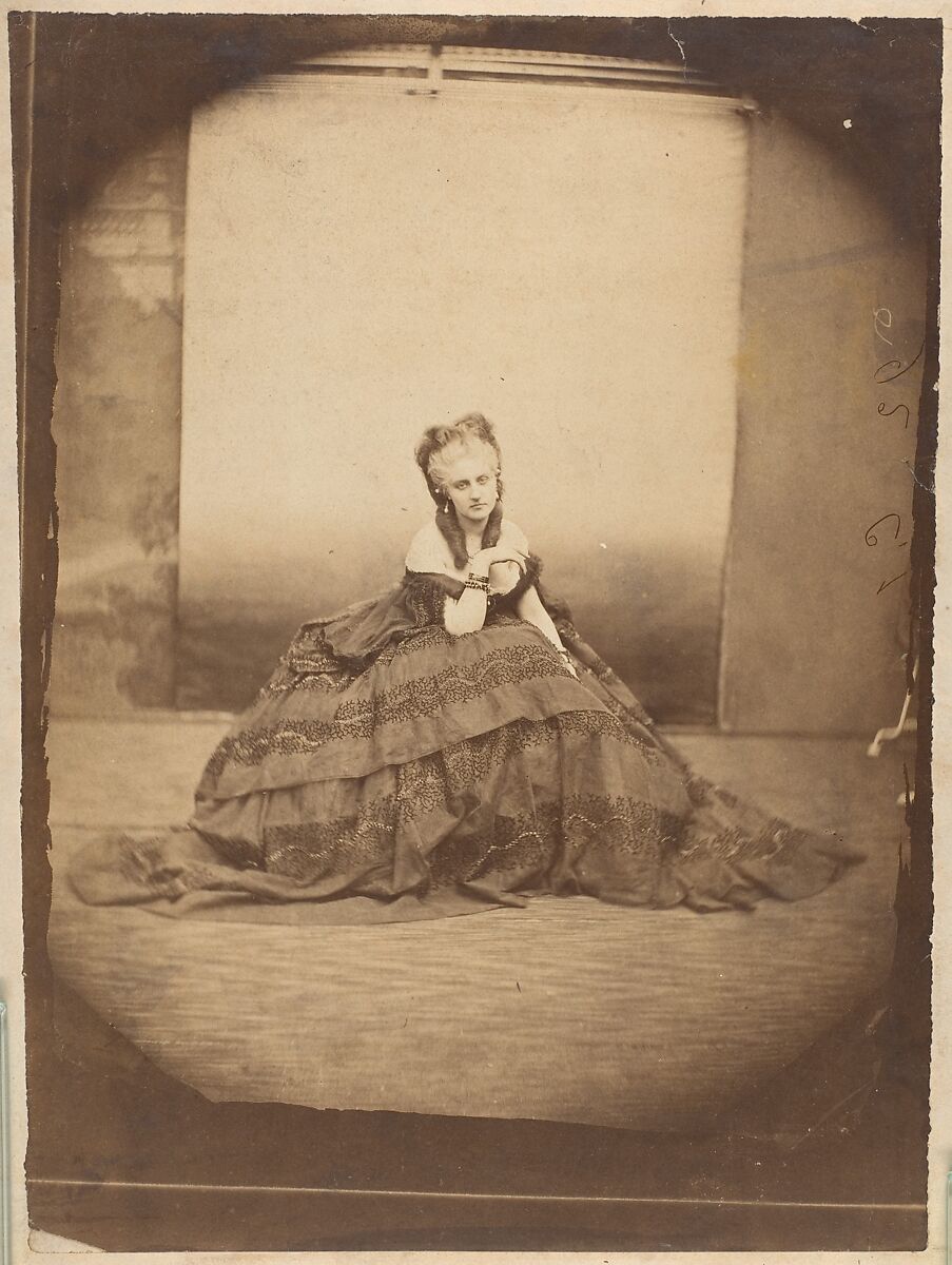 Le beau bras. Artist: Pierre-Louis Pierson (French, 1822-1913); Date:  1860s; Medium: Albumen silver print from glass negative; Dimensions: 5.1 x  8.6 Stock Photo - Alamy