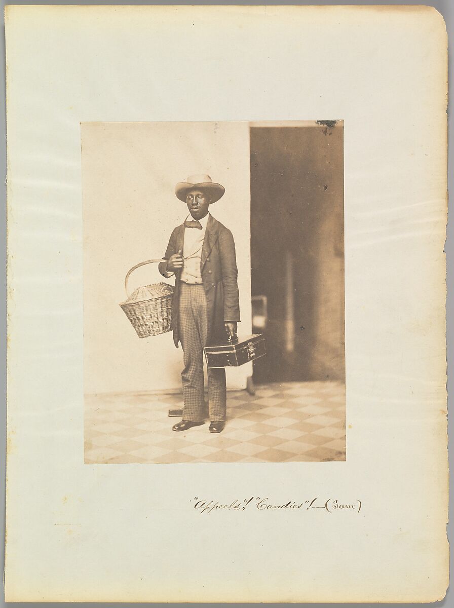Sam (Campus Vendor, from a Yale Class Album), George Kendall Warren (American, 1834–1884), Salted paper print 