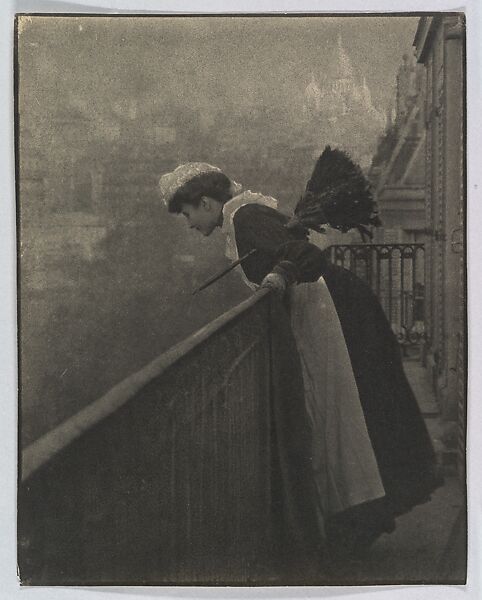[Montmartre], Emile Joachim Constant Puyo (French, 1857–1933), Bromoil print 