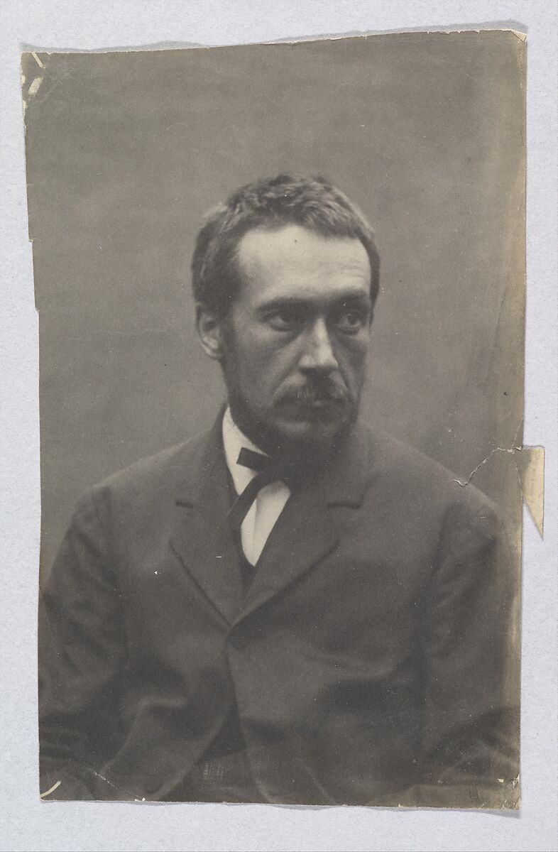 [Self-Portrait], Thomas Eakins (American, Philadelphia, Pennsylvania 1844–1916 Philadelphia, Pennsylvania), Platinum print 