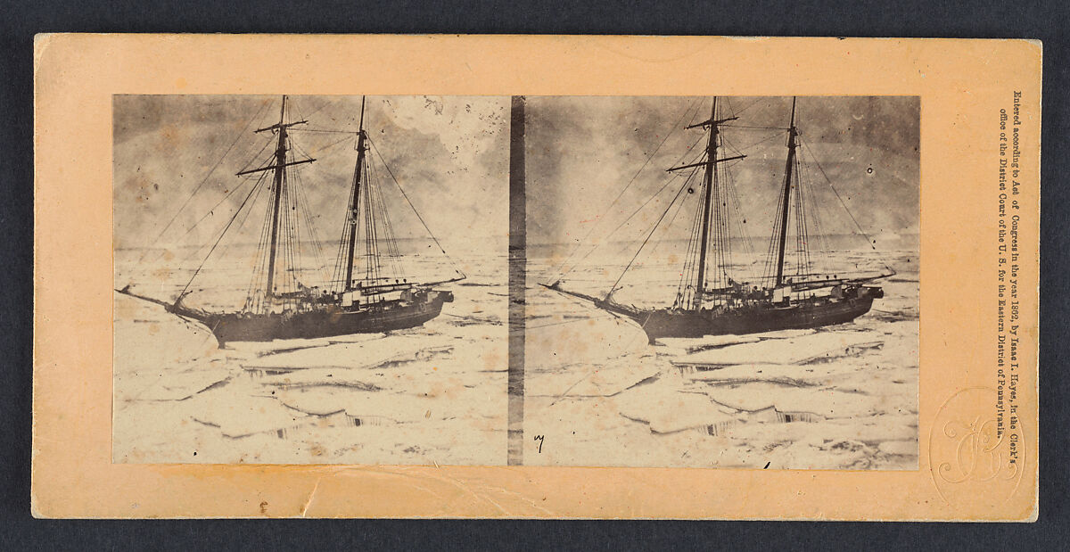 [10 Stereographic Views in the Arctic from the Hayes Expedition], Thomas C. Roche (American, 1826–1895), Albumen silver prints from glass negatives 