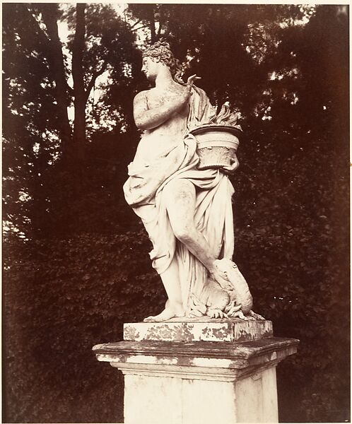 Versailles, Eugène Atget (French, Libourne 1857–1927 Paris), Albumen silver print from glass negative 