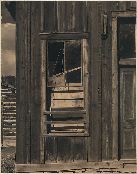 Ghost Town, Paul Strand (American, New York 1890–1976 Orgeval, France), Platinum print 