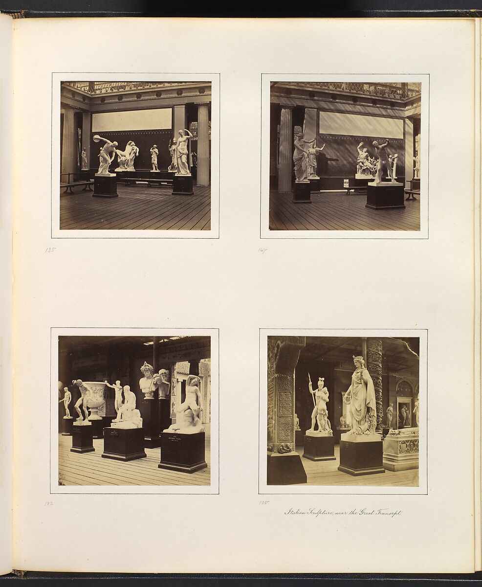 Views of the Crystal Palace, Attributed to Philip Henry Delamotte (British, 1821–1889), Albumen silver prints from glass negatives