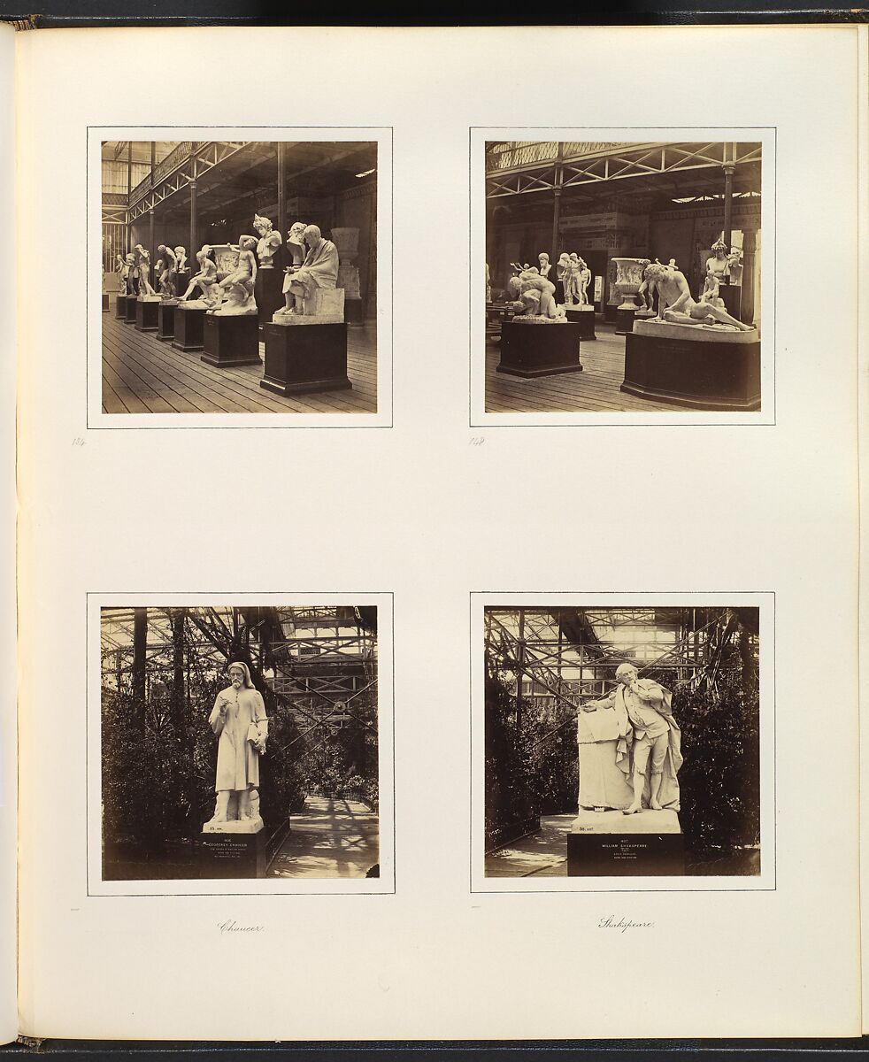 Views of the Crystal Palace, Attributed to Philip Henry Delamotte (British, 1821–1889), Albumen silver prints from glass negatives