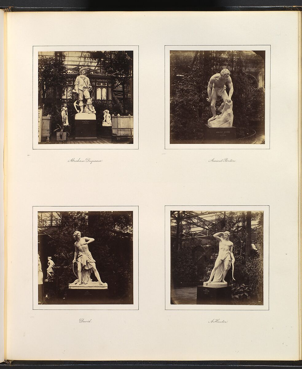 Views of the Crystal Palace, Attributed to Philip Henry Delamotte (British, 1821–1889), Albumen silver prints from glass negatives