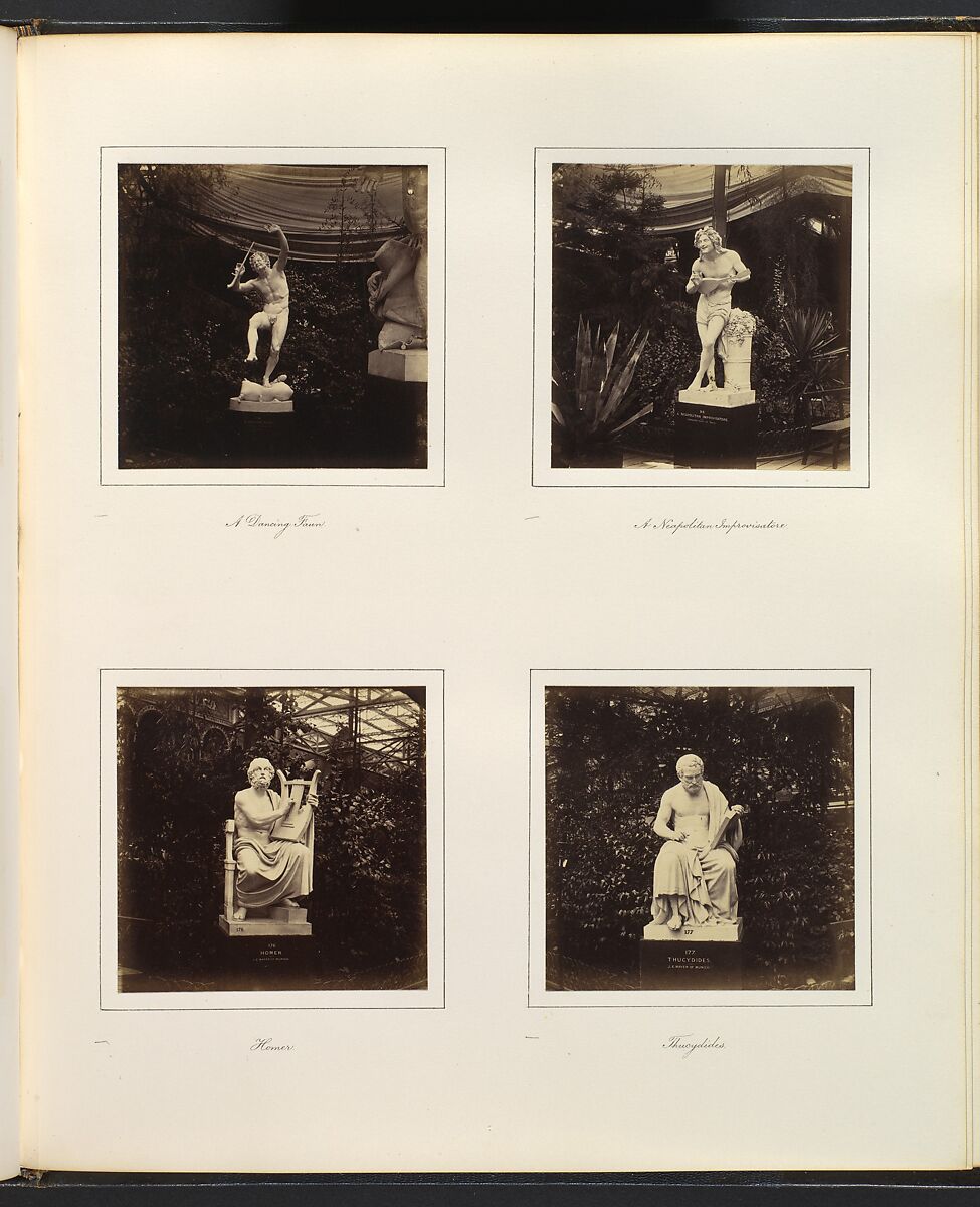 Views of the Crystal Palace, Attributed to Philip Henry Delamotte (British, 1821–1889), Albumen silver prints from glass negatives