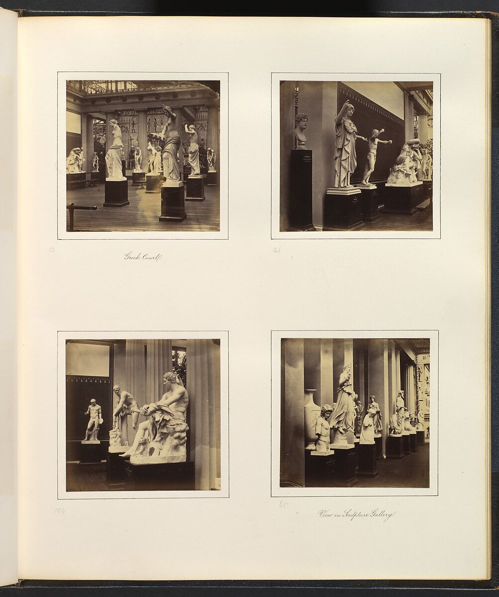 Views of the Crystal Palace, Attributed to Philip Henry Delamotte (British, 1821–1889), Albumen silver prints from glass negatives