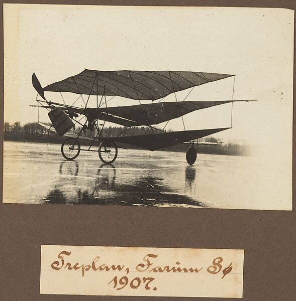[Jacob Christian Hansen Ellehammer's Experiments in Early Aviation (1905-1919)], Jacob Christian Hansen Ellehammer (Danish, 1871–1946), Gelatin silver prints from glass negatives