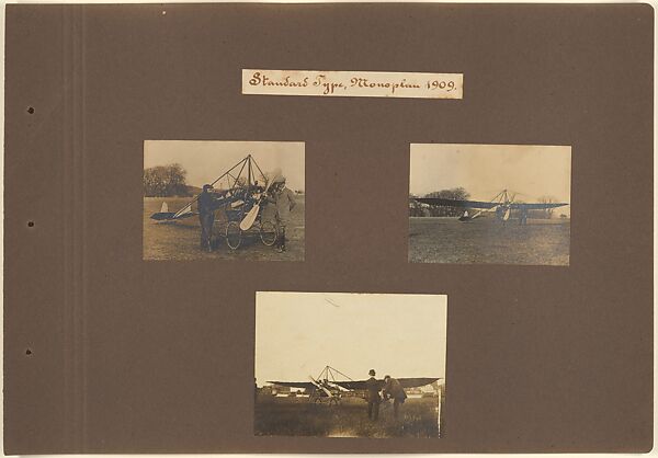 [Jacob Christian Hansen Ellehammer's Experiments in Early Aviation (1905-1919)], Jacob Christian Hansen Ellehammer (Danish, 1871–1946), Gelatin silver prints from glass negatives
