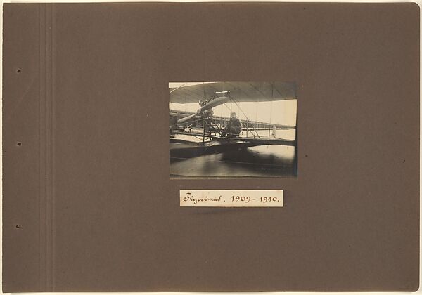 [Jacob Christian Hansen Ellehammer's Experiments in Early Aviation (1905-1919)], Jacob Christian Hansen Ellehammer (Danish, 1871–1946), Gelatin silver prints from glass negatives