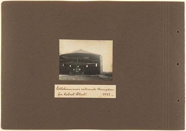 [Jacob Christian Hansen Ellehammer's Experiments in Early Aviation (1905-1919)], Jacob Christian Hansen Ellehammer (Danish, 1871–1946), Gelatin silver prints from glass negatives