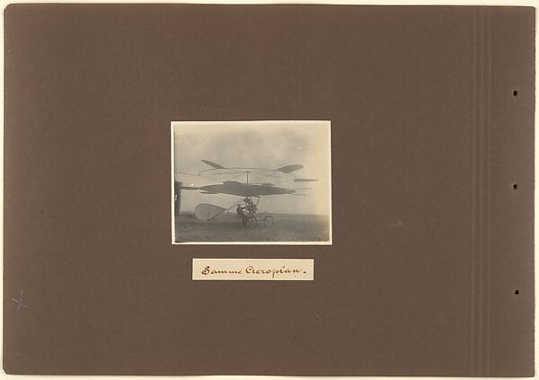 [Jacob Christian Hansen Ellehammer's Experiments in Early Aviation (1905-1919)], Jacob Christian Hansen Ellehammer (Danish, 1871–1946), Gelatin silver prints from glass negatives