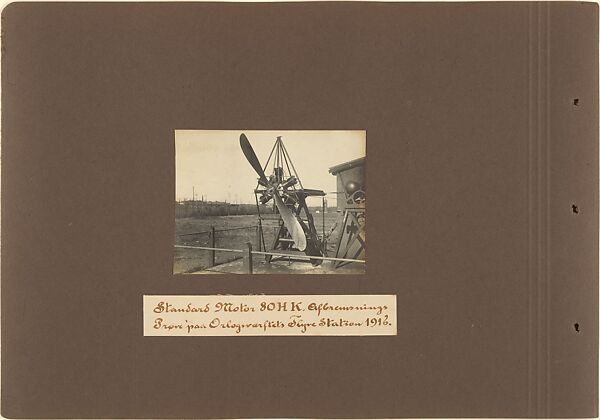 [Jacob Christian Hansen Ellehammer's Experiments in Early Aviation (1905-1919)], Jacob Christian Hansen Ellehammer (Danish, 1871–1946), Gelatin silver prints from glass negatives