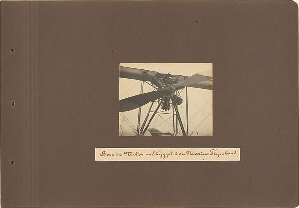 [Jacob Christian Hansen Ellehammer's Experiments in Early Aviation (1905-1919)], Jacob Christian Hansen Ellehammer (Danish, 1871–1946), Gelatin silver prints from glass negatives