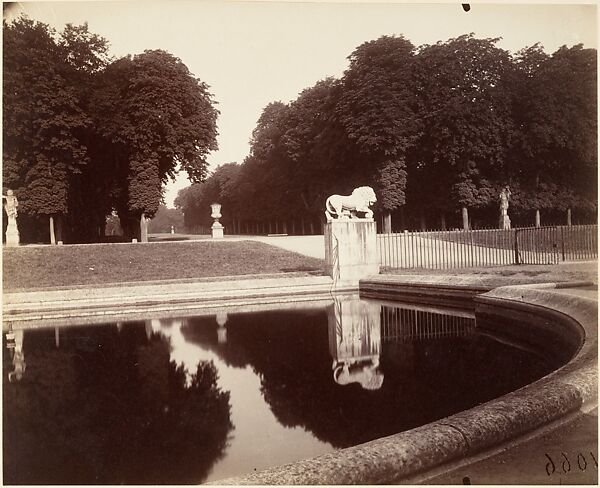 Saint-Cloud, Eugène Atget (French, Libourne 1857–1927 Paris), Albumen silver print from glass negative 