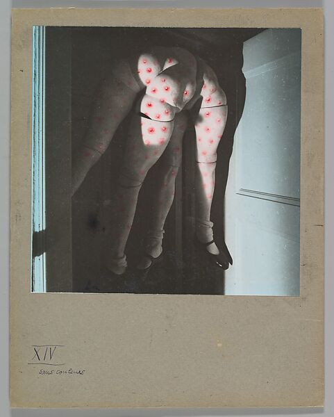 La Poupée, Hans Bellmer (German (born Poland), Katowice 1902–1975 Paris), Gelatin silver print with applied color 