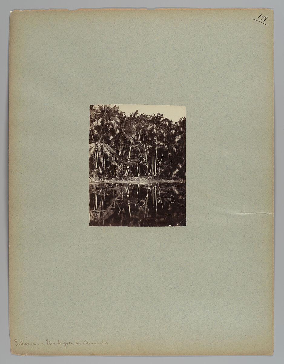 Tetiaroa - Un lagon des Paumotu, Charles Spitz (French, active 1880s–90s), Albumen print